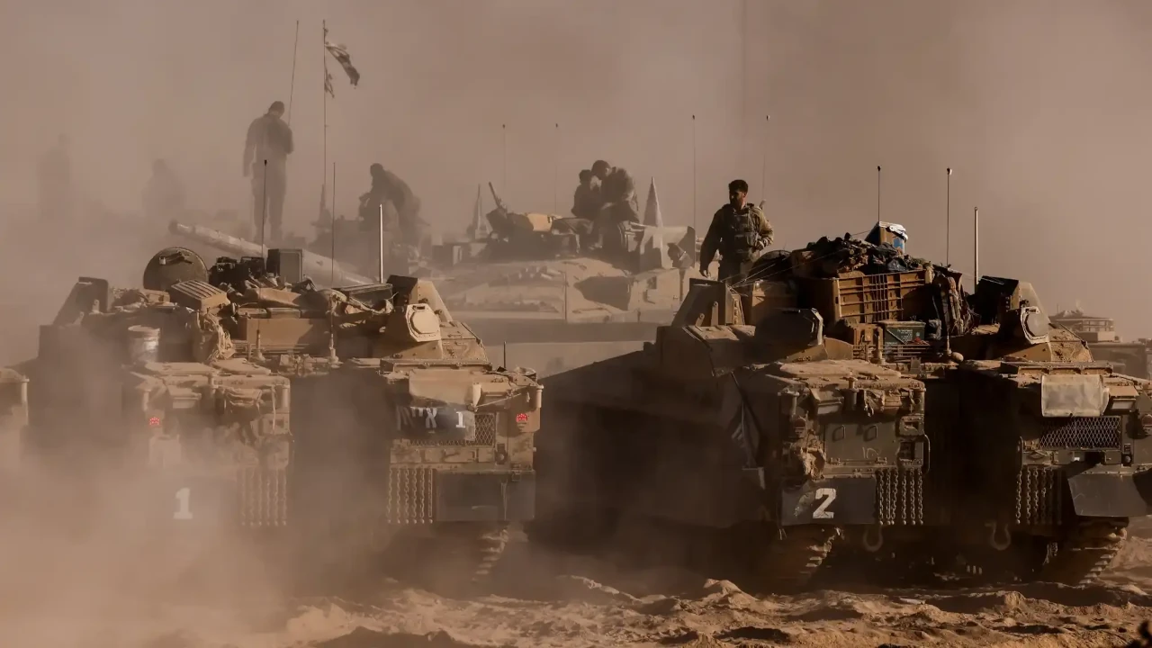 The End of Civilization arrives with tanks and armored vehicles surrounding Gaza