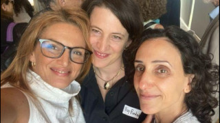 From left Mika Almog, May Pundak and Maya Savir